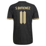 santiago gimenez mexico national team adidas 2025 third authentic player jersey – black Collection – Brazil World Cup Jerseys and T-Shirts