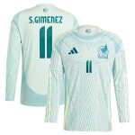 santiago giménez mexico national team adidas 2024 away replica player long sleeve jersey – green Collection – Brazil World Cup Jerseys and T-Shirts