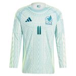 santiago giménez mexico national team adidas 2024 away replica player long sleeve jersey – green Collection – Brazil World Cup Jerseys and T-Shirts