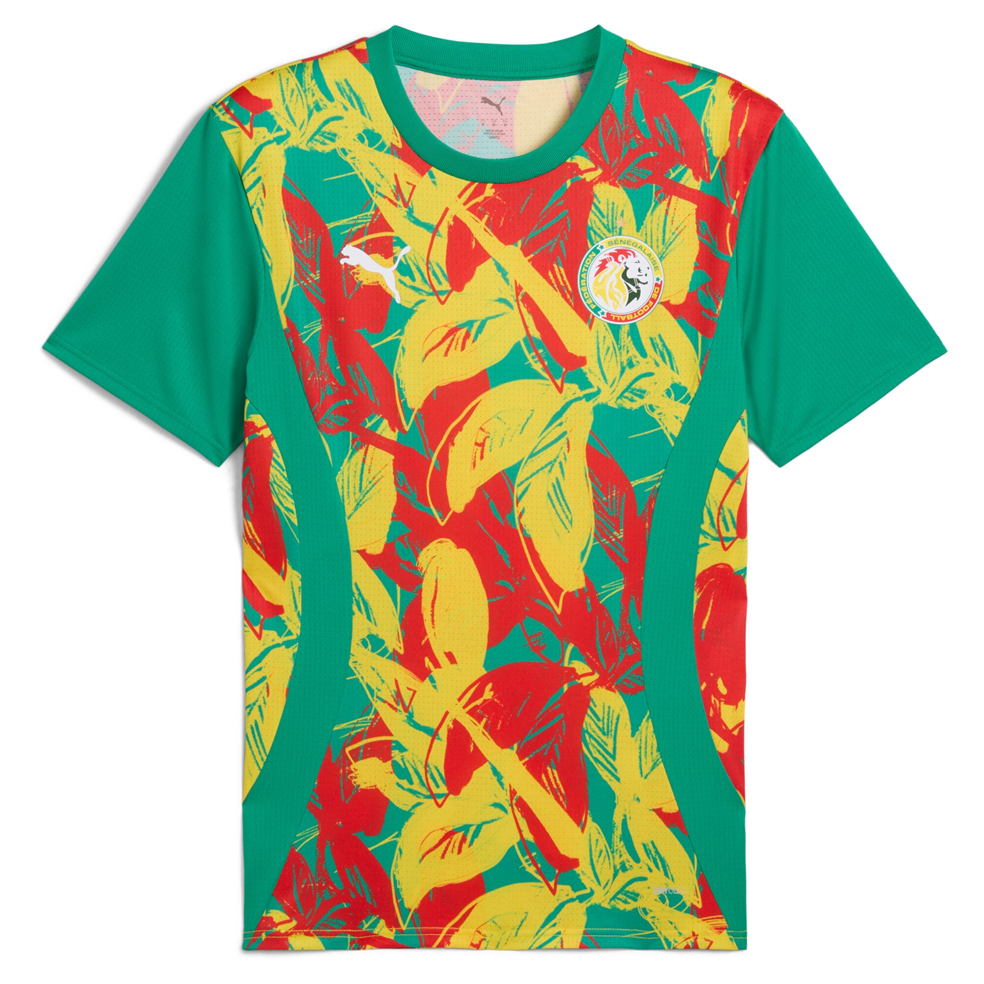 senegal national team puma 2025 pre-match jersey – green Collection – Brazil World Cup Jerseys and T-Shirts
