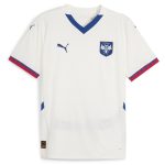 serbia national team puma 2024 away replica jersey – white Collection – Brazil World Cup Jerseys and T-Shirts