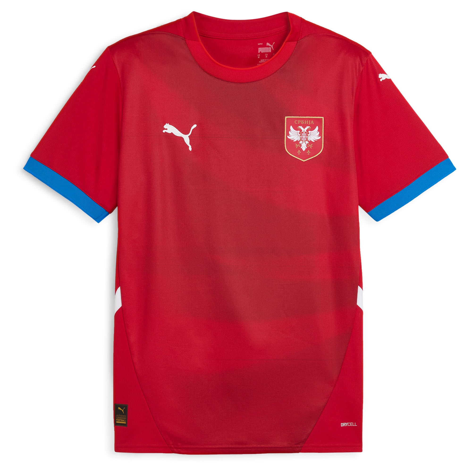 serbia national team puma 2024 home replica jersey – red Collection – Brazil World Cup Jerseys and T-Shirts