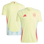 spain national team adidas 2024 away replica jersey – yellow Collection – Brazil World Cup Jerseys and T-Shirts
