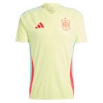 spain national team adidas 2024 away replica jersey – yellow Collection – Brazil World Cup Jerseys and T-Shirts