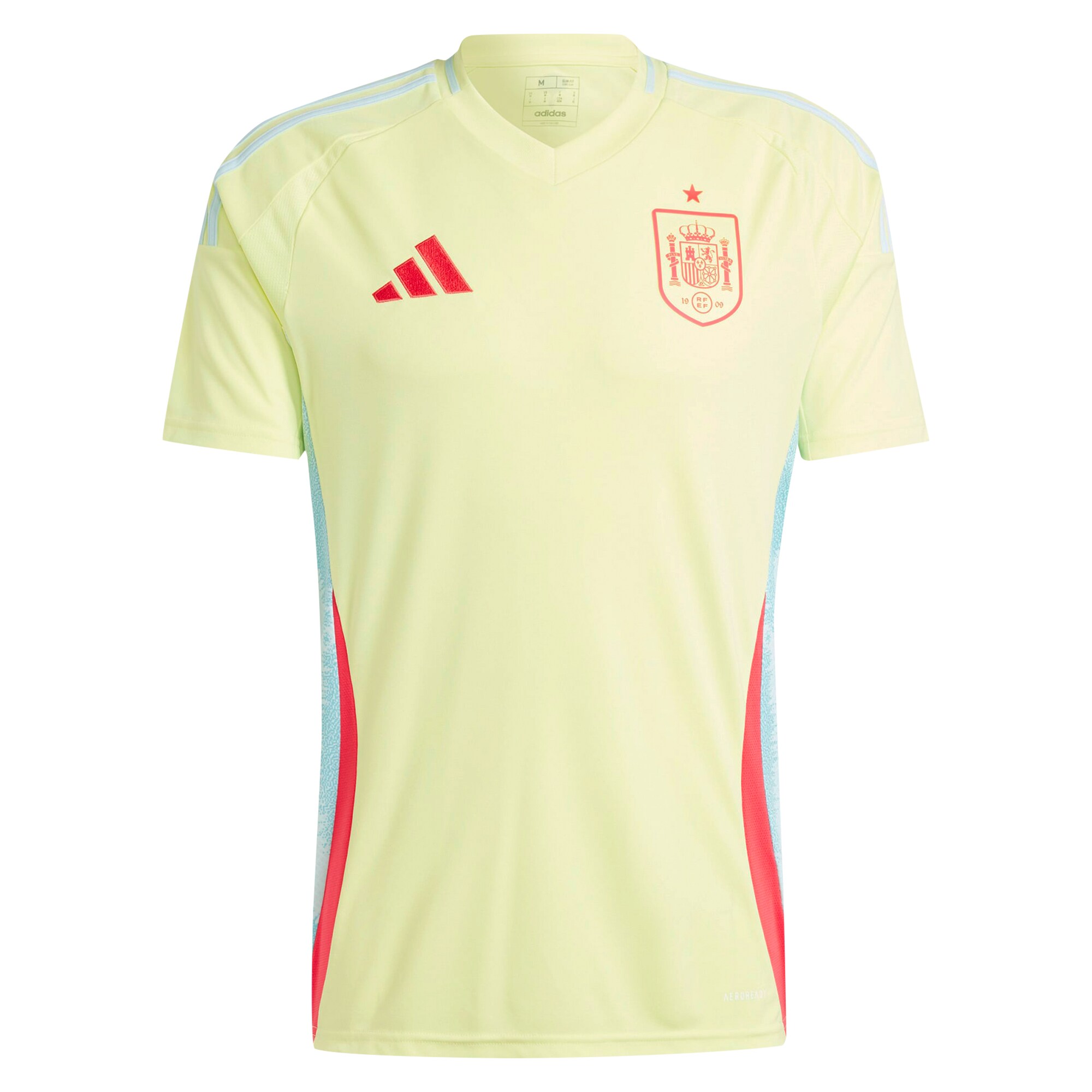 spain national team adidas 2024 away replica jersey – yellow Collection – Brazil World Cup Jerseys and T-Shirts