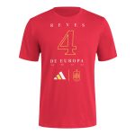 spain national team adidas 2024 european champions t-shirt – red Collection – Brazil World Cup Jerseys and T-Shirts