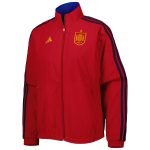 spain national team adidas women8217s anthem aeroready reversible full-zip jacket – redblue Collection – Brazil World Cup Jerseys and T-Shirts