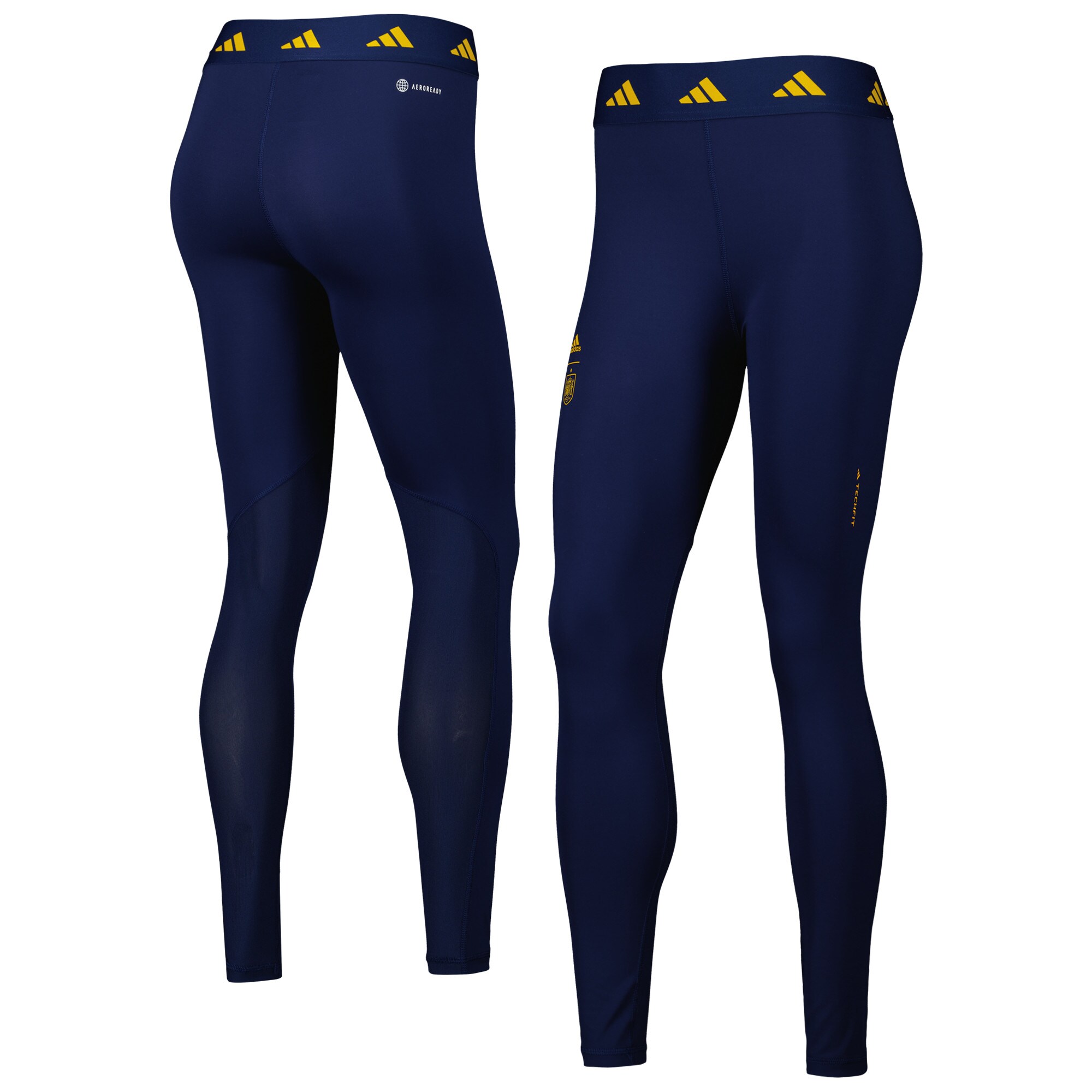 spain national team adidas women8217s dna aeroready tights – navy Collection – Brazil World Cup Jerseys and T-Shirts