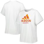 spain national team adidas women8217s dna t-shirt – white Collection – Brazil World Cup Jerseys and T-Shirts