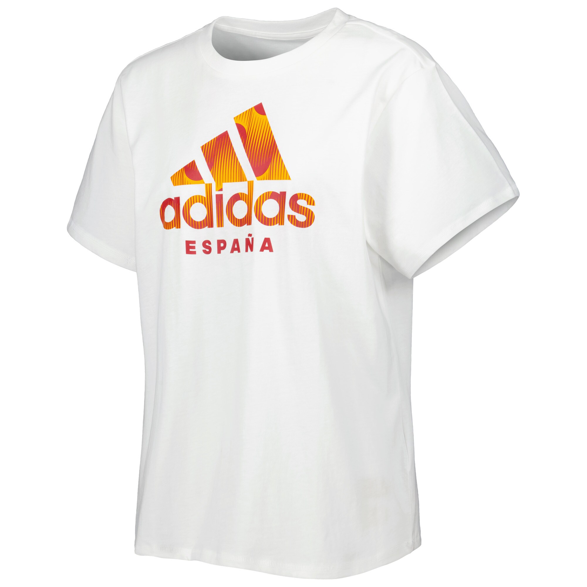 spain national team adidas women8217s dna t-shirt – white Collection – Brazil World Cup Jerseys and T-Shirts