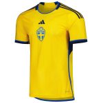 sweden national team adidas 202223 home replica jersey – yellow Collection – Brazil World Cup Jerseys and T-Shirts