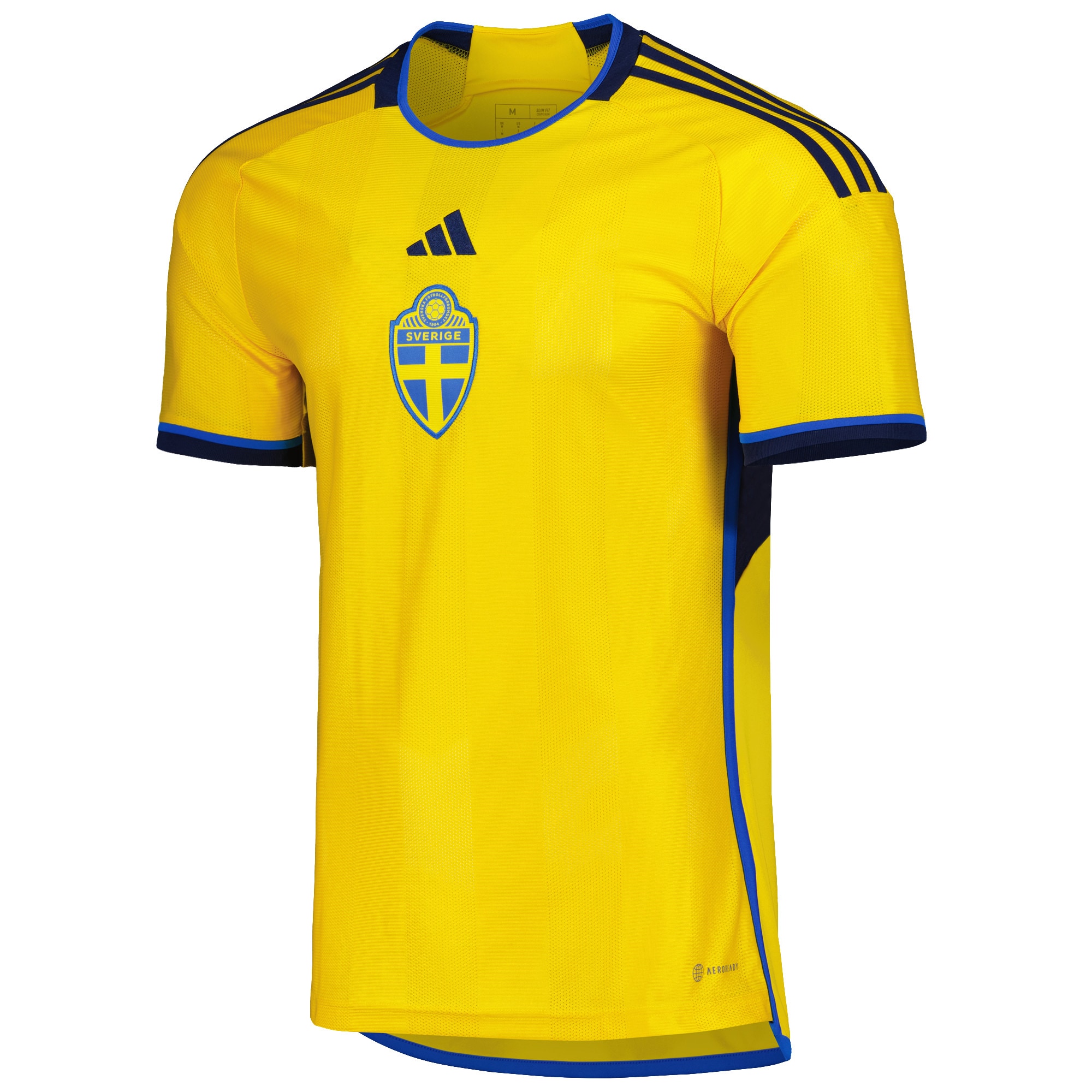 sweden national team adidas 202223 home replica jersey – yellow Collection – Brazil World Cup Jerseys and T-Shirts