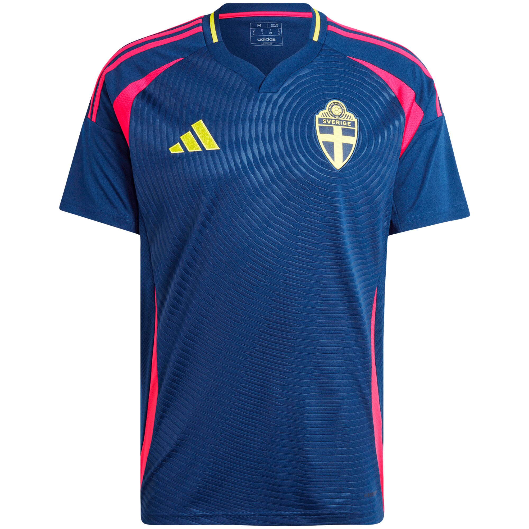 sweden national team adidas 2024 away replica jersey – navy Collection – Brazil World Cup Jerseys and T-Shirts