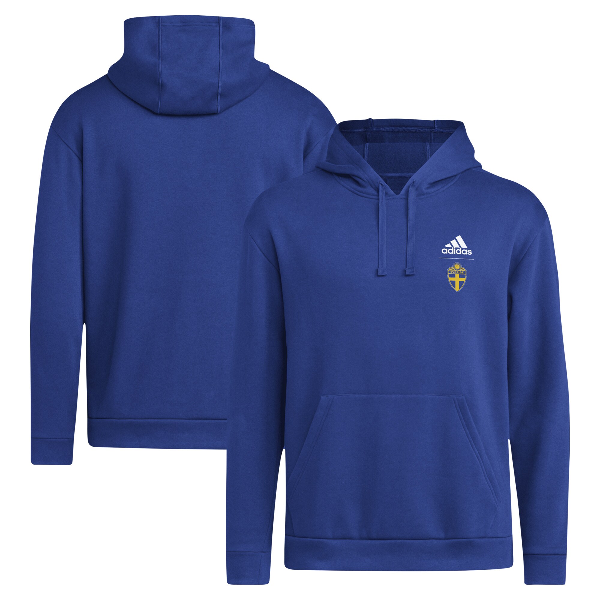 sweden national team adidas crest pullover hoodie – blue Collection – Brazil World Cup Jerseys and T-Shirts