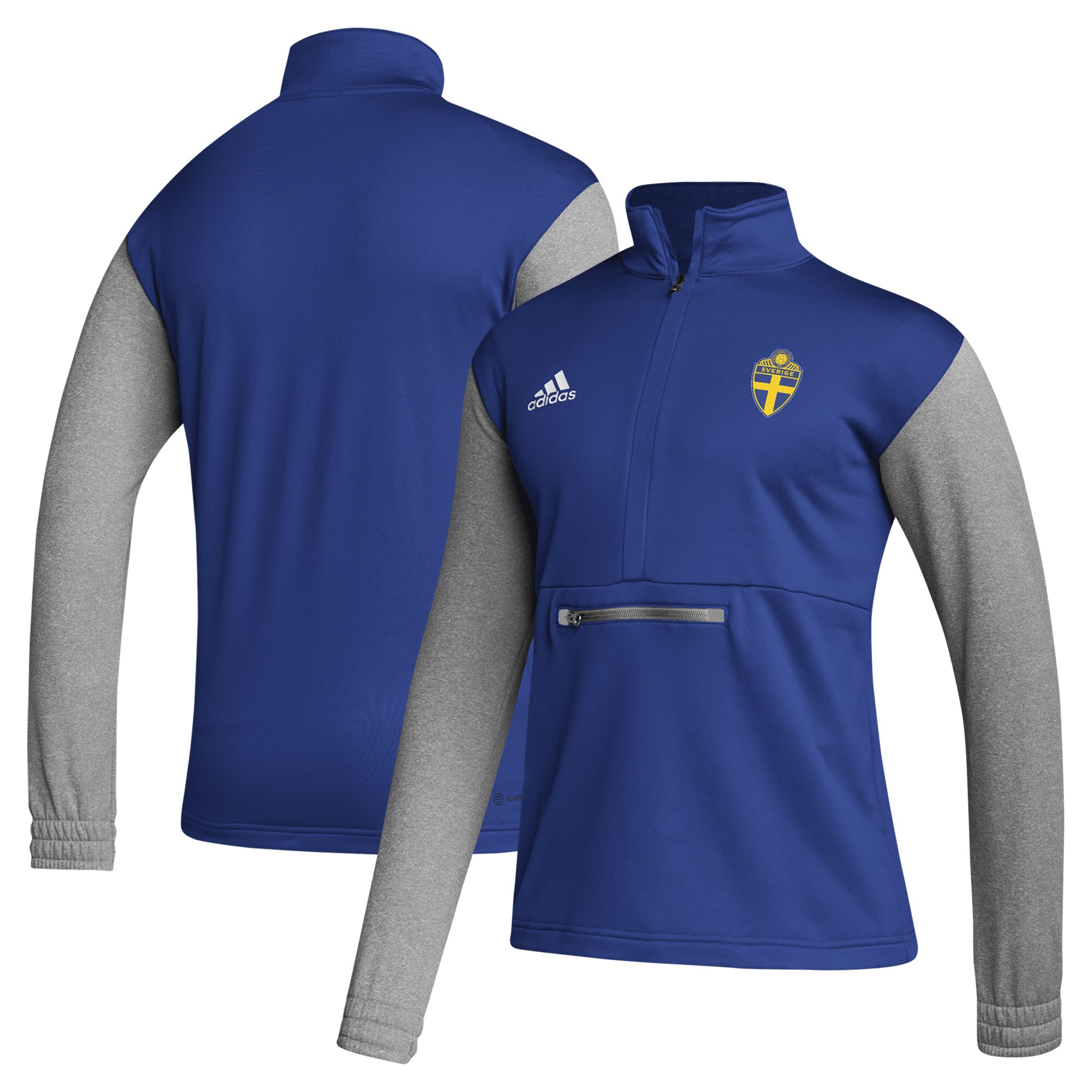 sweden national team adidas team crest pullover hoodie – royal Collection – Brazil World Cup Jerseys and T-Shirts