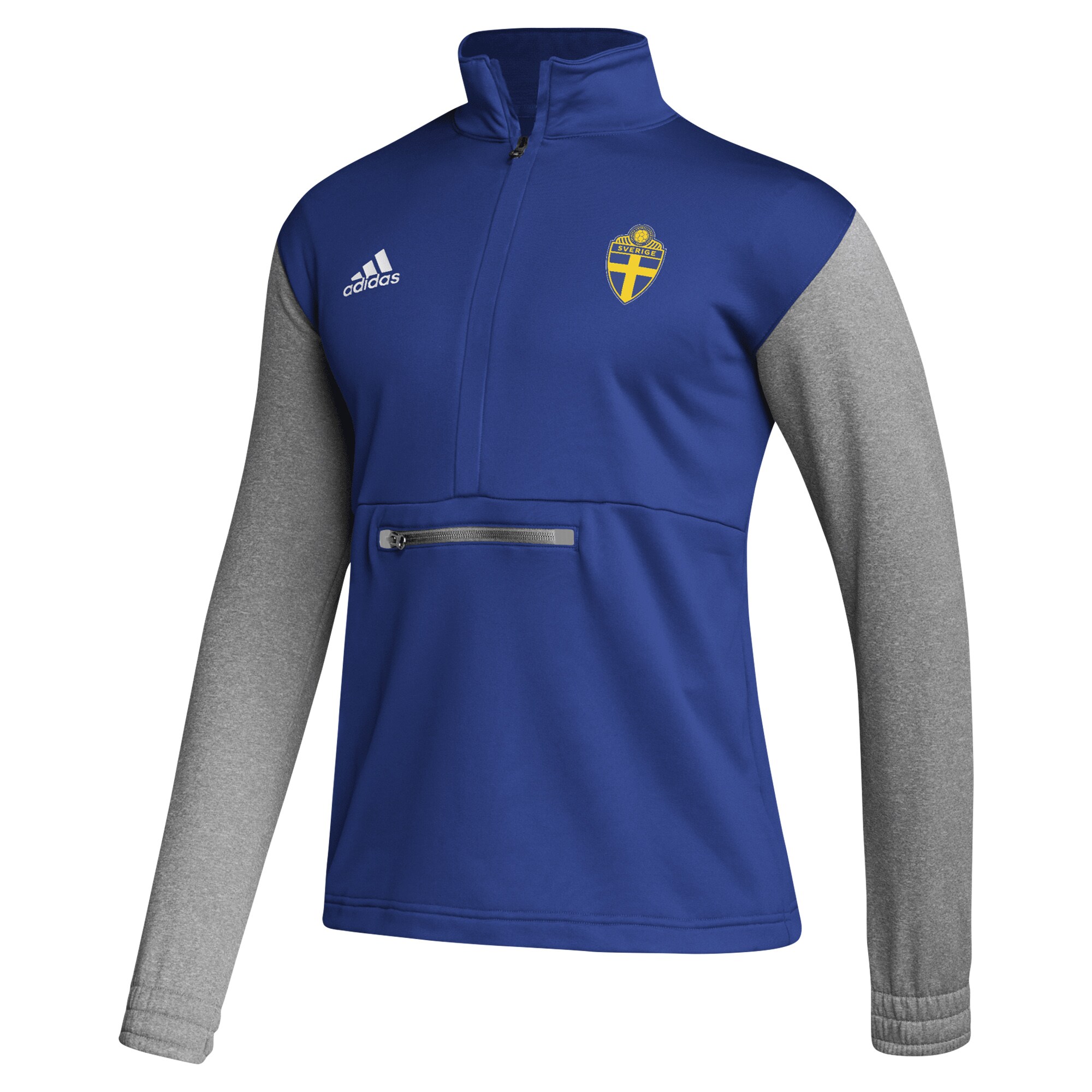 sweden national team adidas team crest pullover hoodie – royal Collection – Brazil World Cup Jerseys and T-Shirts