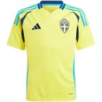 sweden national team adidas youth 2024 home replica jersey – yellow Collection – Brazil World Cup Jerseys and T-Shirts