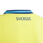 sweden national team adidas youth 2024 home replica jersey – yellow Collection – Brazil World Cup Jerseys and T-Shirts