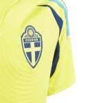sweden national team adidas youth 2024 home replica jersey – yellow Collection – Brazil World Cup Jerseys and T-Shirts