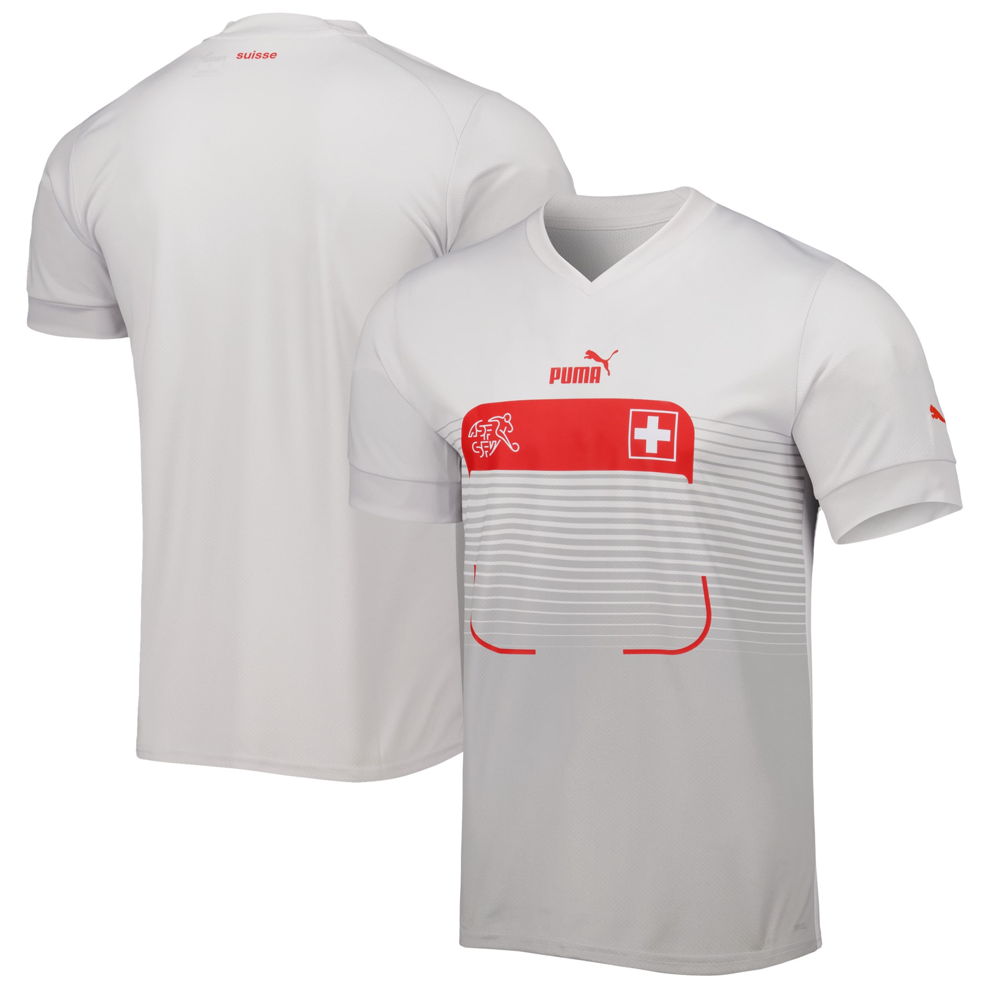 switzerland national team puma 202223 away replica jersey – white Collection – Brazil World Cup Jerseys and T-Shirts