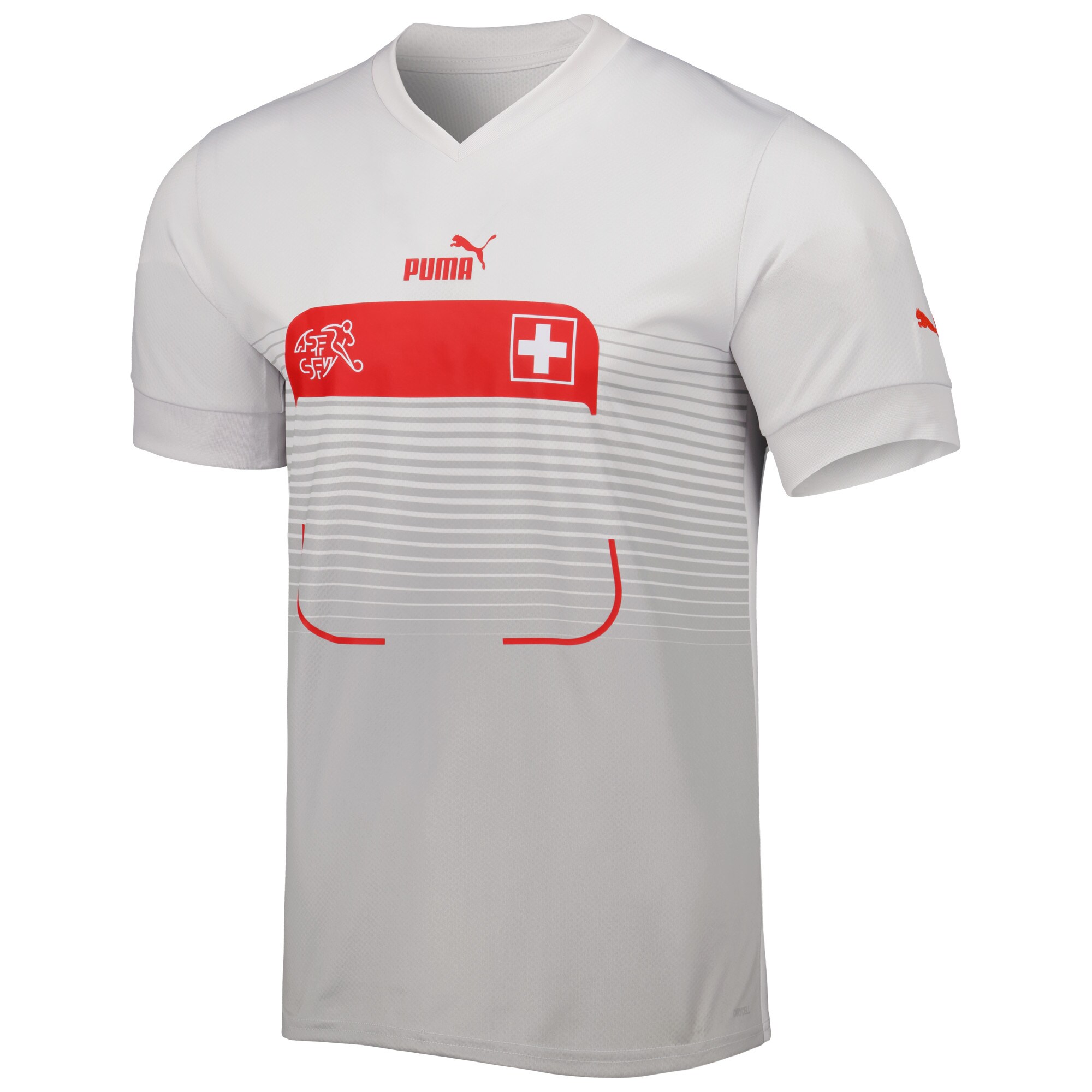 switzerland national team puma 202223 away replica jersey – white Collection – Brazil World Cup Jerseys and T-Shirts