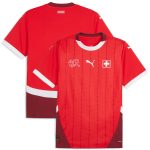 switzerland national team puma 2024 home replica jersey – red Collection – Brazil World Cup Jerseys and T-Shirts
