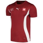 switzerland national team puma 2024 pre-match jersey – red Collection – Brazil World Cup Jerseys and T-Shirts