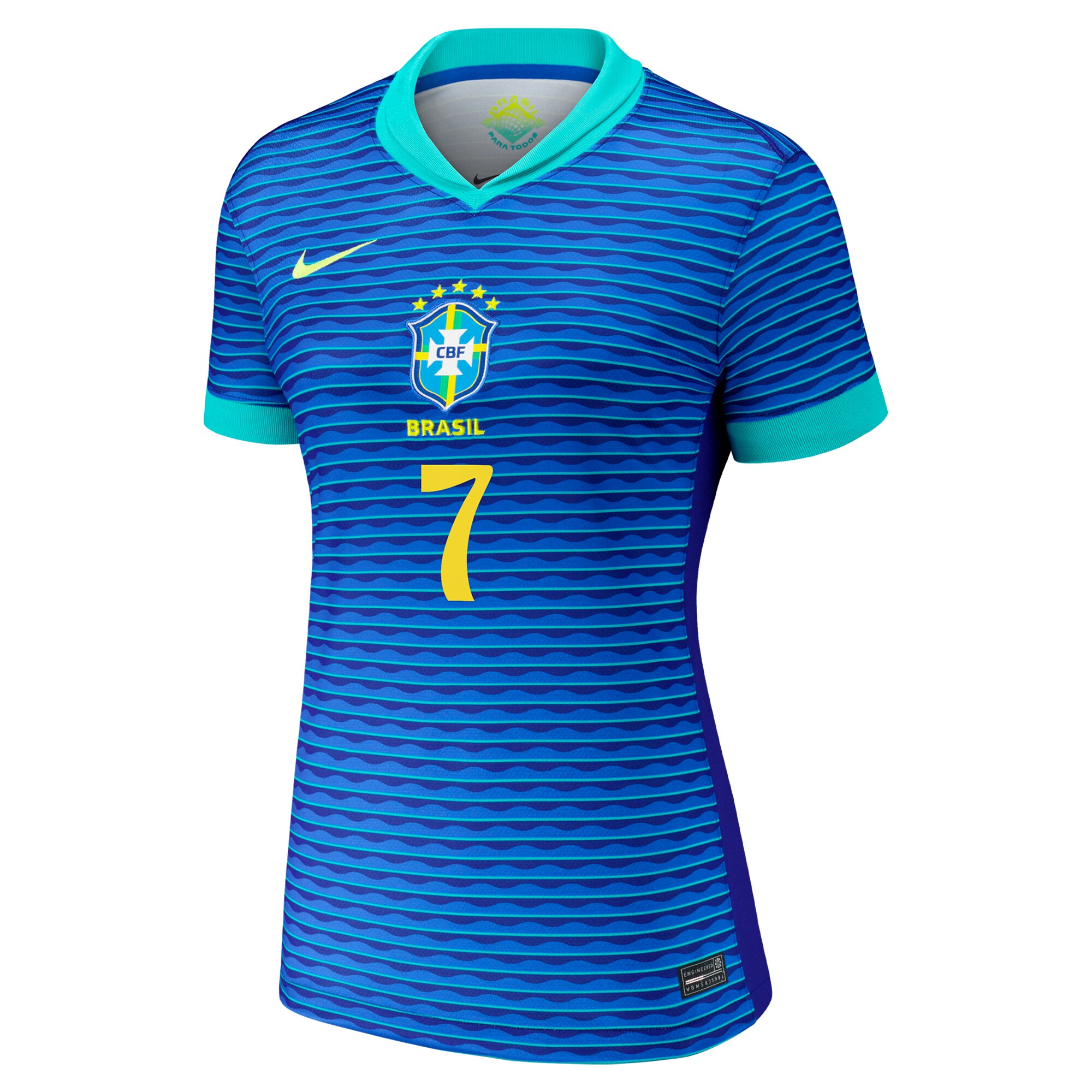 vini jr. brazil national team nike women8217s 2024 away replica jersey – blue Collection – Brazil World Cup Jerseys and T-Shirts