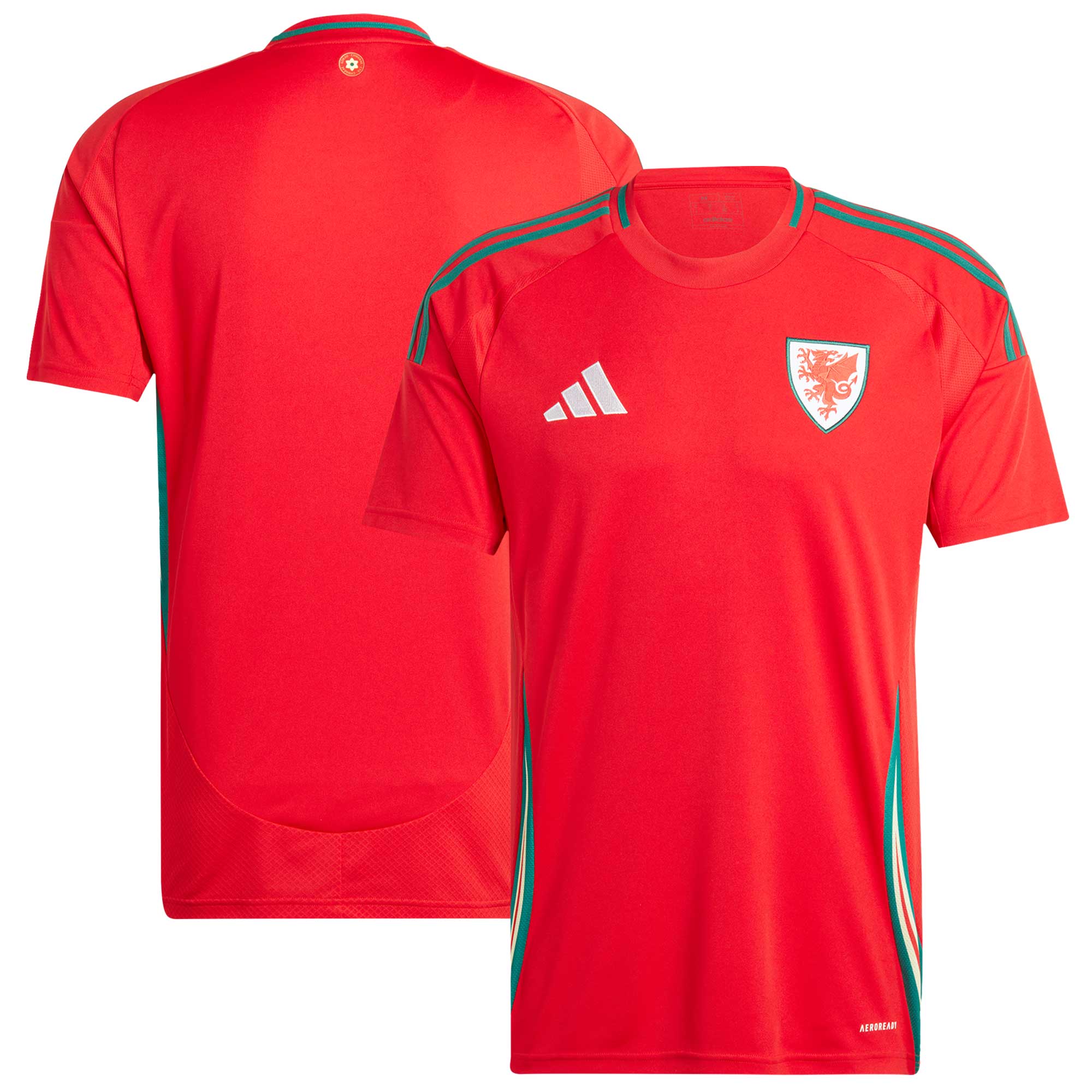 wales national team adidas 2024 home replica jersey – scarlet Collection – Brazil World Cup Jerseys and T-Shirts