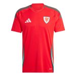 wales national team adidas 2024 home replica jersey – scarlet Collection – Brazil World Cup Jerseys and T-Shirts